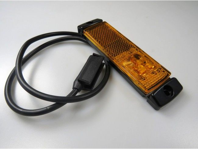LED markeringslicht oranje 12/24V | Afbeelding 2 | Aanhangwagens XXL West-Brabant