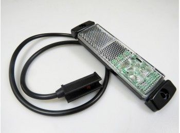 LED markeringslicht wit 12/24V | Aanhangwagens XXL West-Brabant