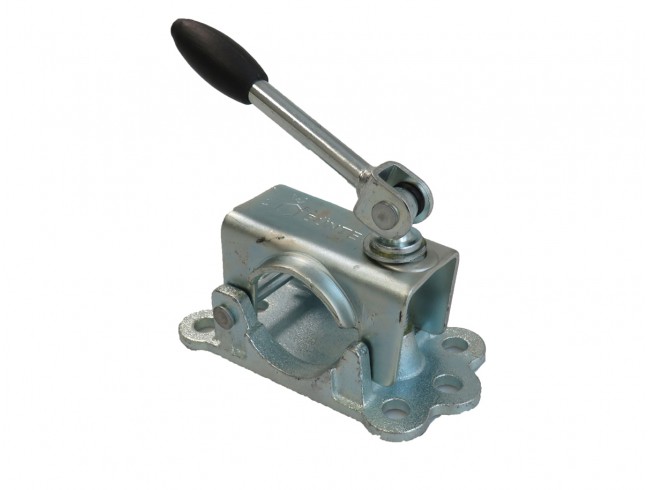 Neuswiel-steunpootklem 48mm met knikspindel | Afbeelding 1 | Aanhangwagens XXL West-Brabant