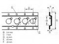 Bindrail per meter | Afbeelding 2 | AWB Onderdelen