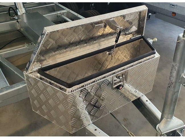 Aluminium bagagebox 90/66cm | Afbeelding 3 | Aanhangwagens XXL West-Brabant